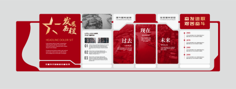 历史发展墙 