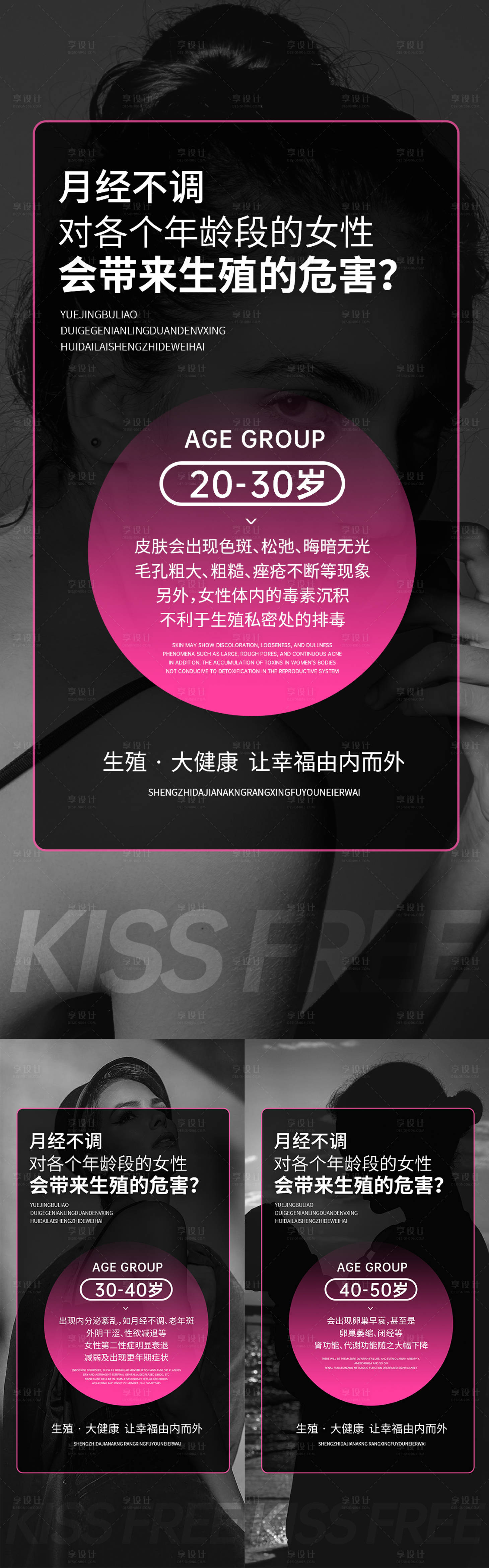 源文件下载【享设计】搜索编号：61250021712597371【微商造势私密两性科普生殖海报】