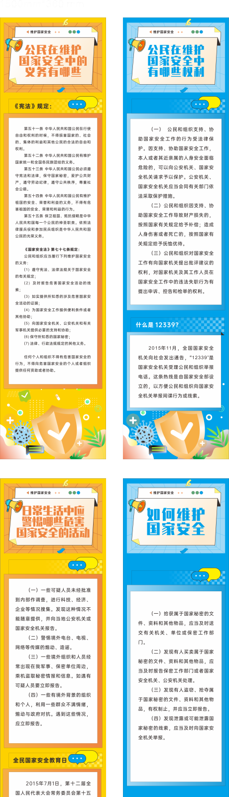 源文件下載【如何維護國家安全海報】編號：49160021787488575