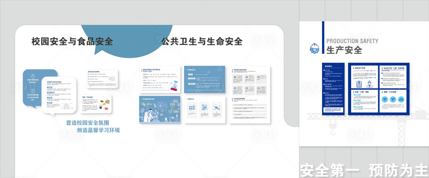 源文件下载【安全教育文化墙】编号：33170021463174483
