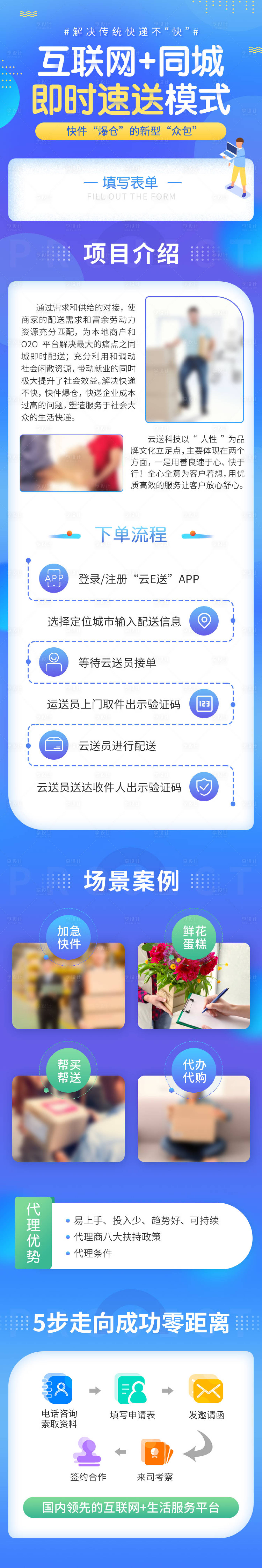 源文件下載【享設計】搜索編號：14310021809552916【互聯網金融電商長圖】