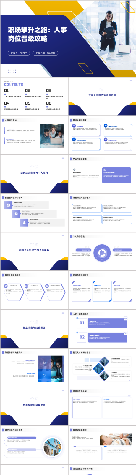 源文件下载【职场攀升之路攻略PPT】编号：28690021606337900