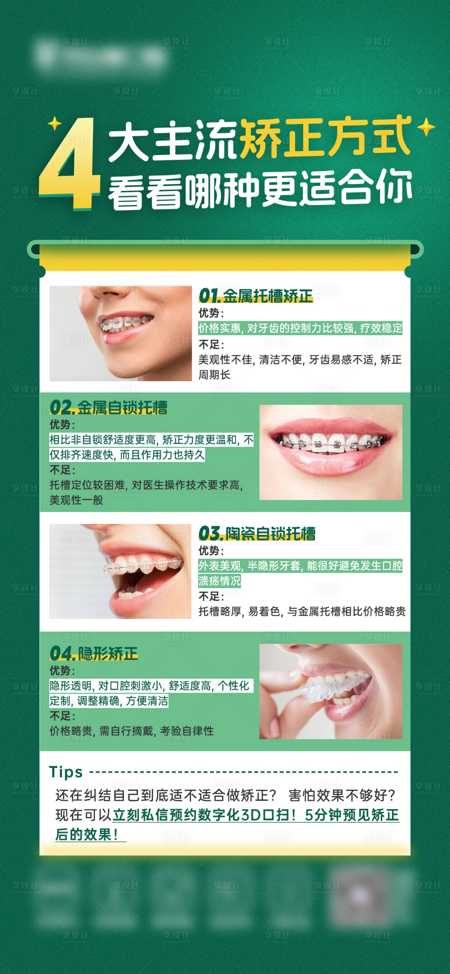 源文件下载【享设计】搜索编号：48000022106712605【4大主流矫正方式】
