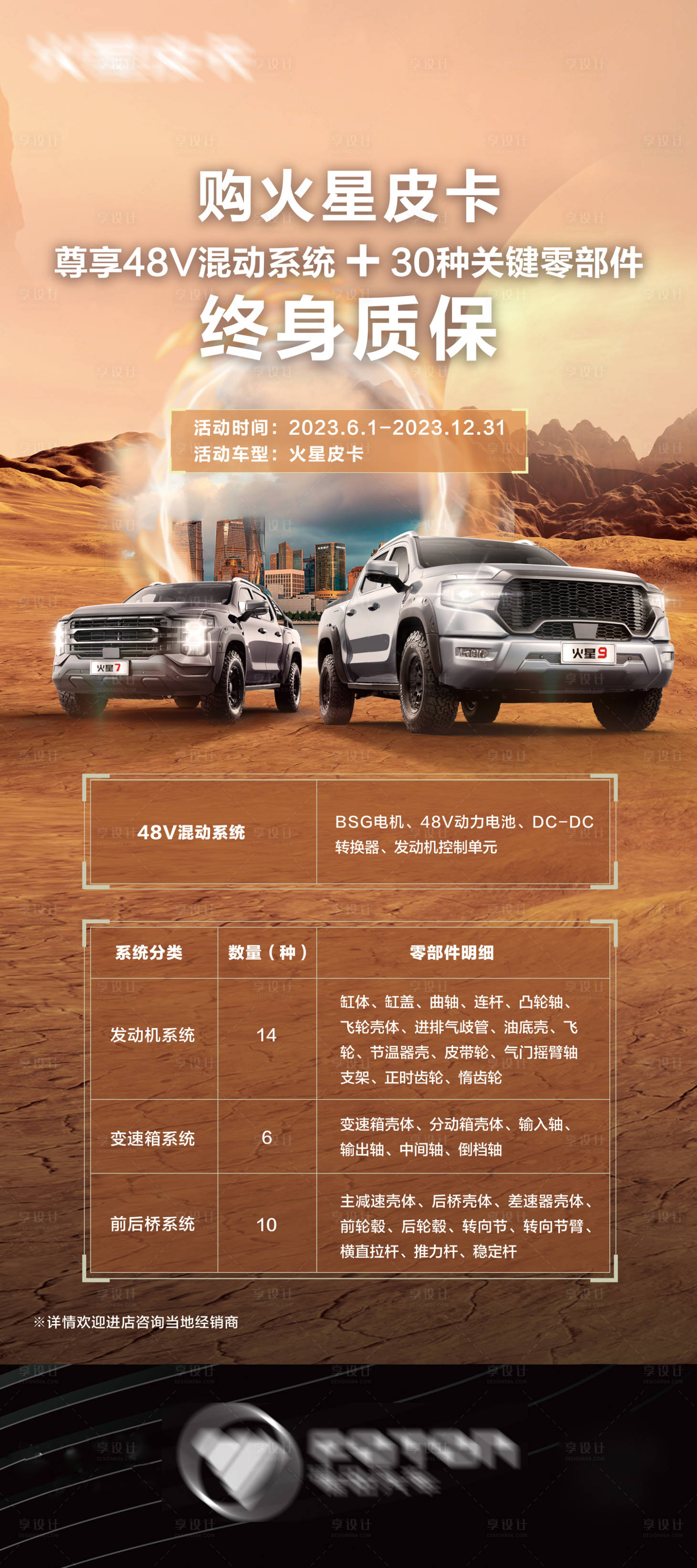 源文件下載【享設(shè)計】搜索編號：34020021848635721【汽車質(zhì)保宣傳海報】