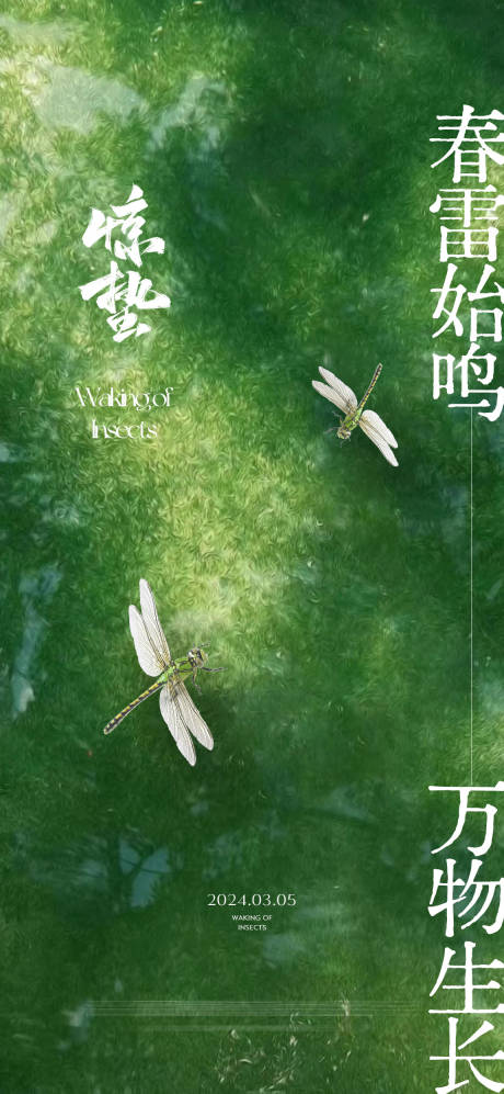 源文件下载【享设计】搜索编号：22470022174606714【惊蛰节气海报】