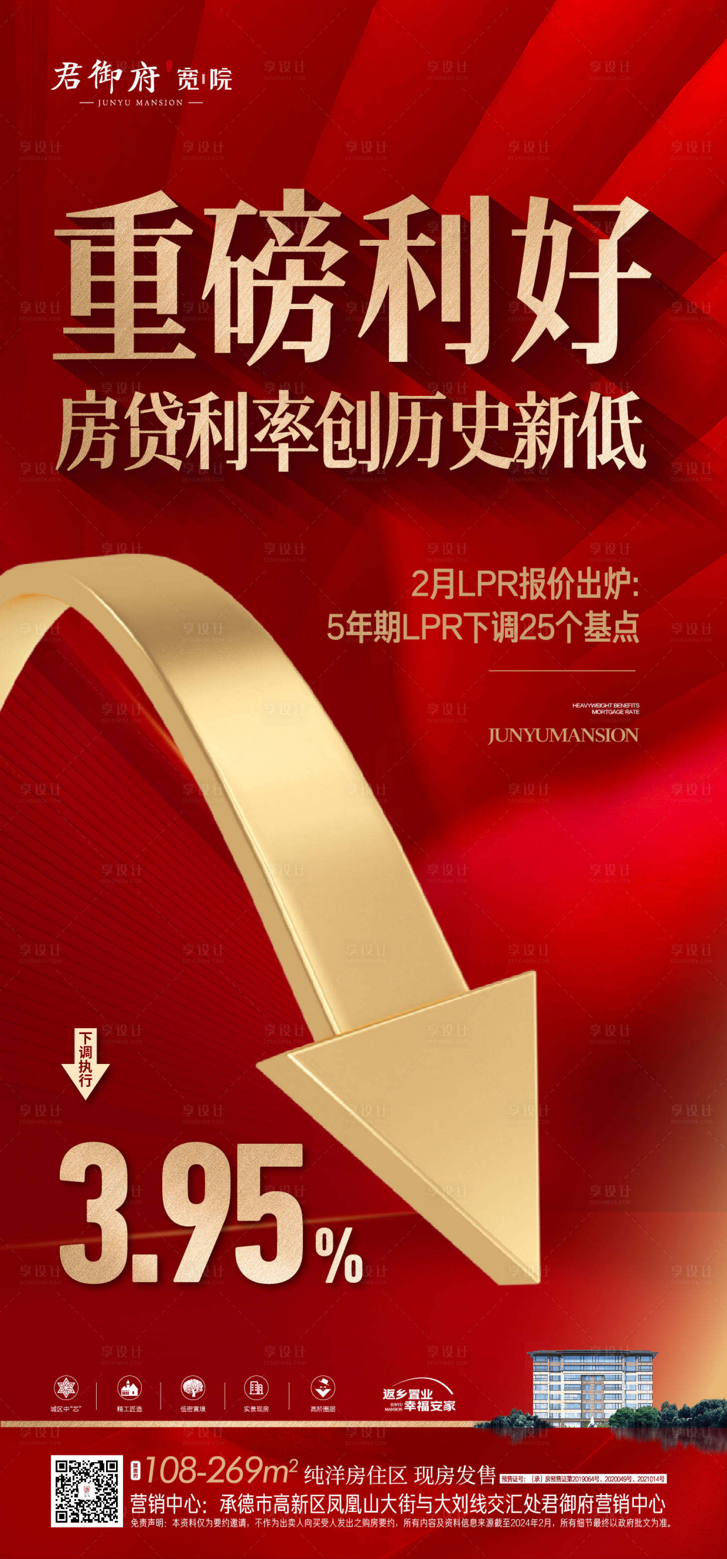 源文件下载【最新政策利率海报】编号：22340022021297233
