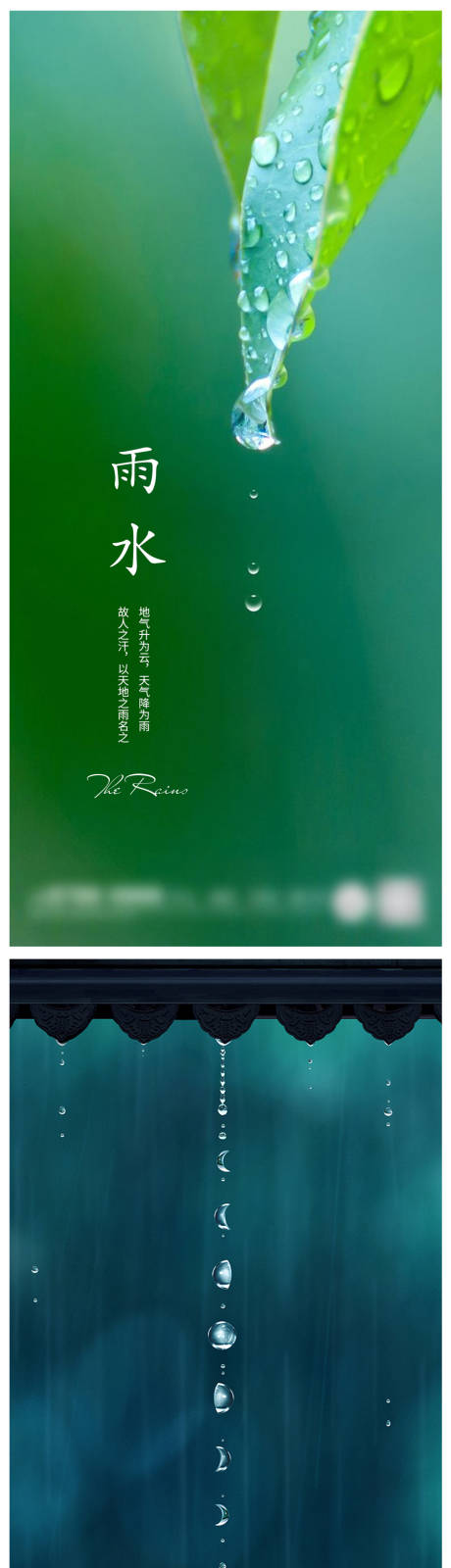 源文件下载【享设计】搜索编号：22430021911863539【雨水海报】