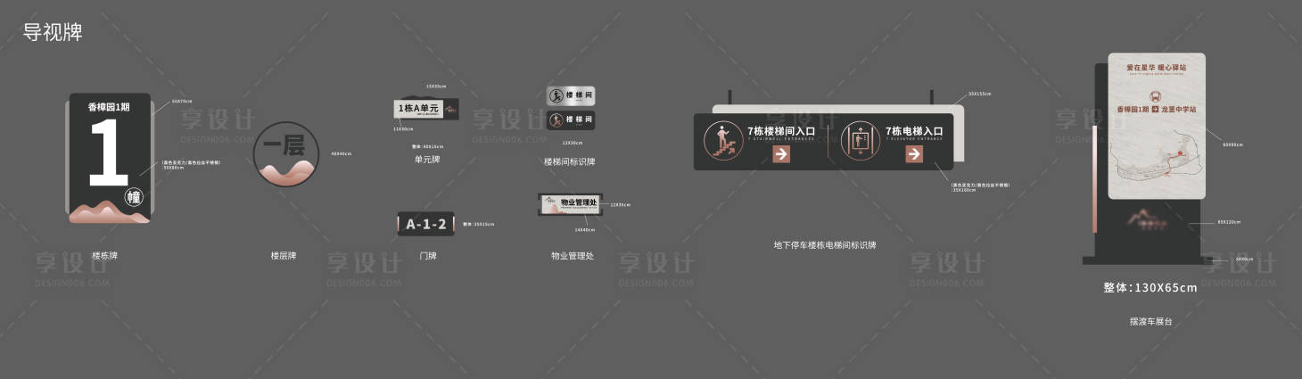 源文件下載【享設計】搜索編號：30360022088131879【停車場導視】
