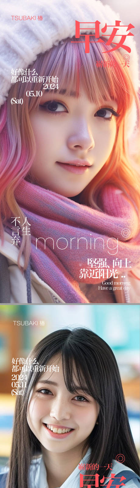 源文件下载【享设计】搜索编号：97850022116619961【早安励志系列海报】