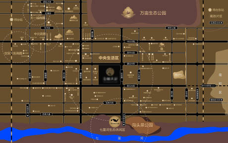 源文件下载【房地产区位图广告展板】编号：85660022016569685