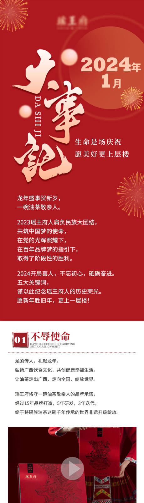 源文件下载【享设计】搜索编号：68660021954642542【大事记海报】
