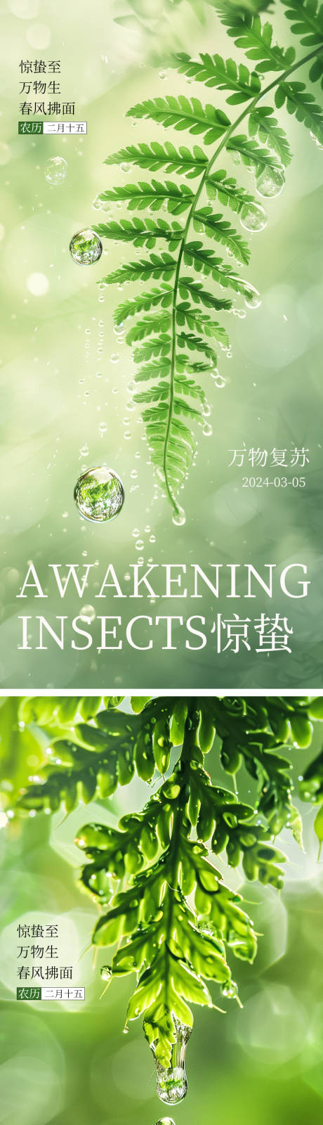 源文件下载【享设计】搜索编号：10890022196617056【惊蛰海报】