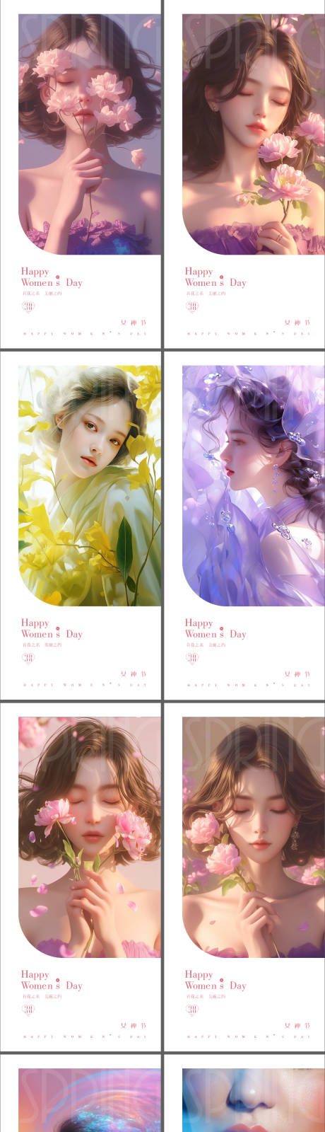 源文件下载【享设计】搜索编号：38290022175324334【女神节海报】