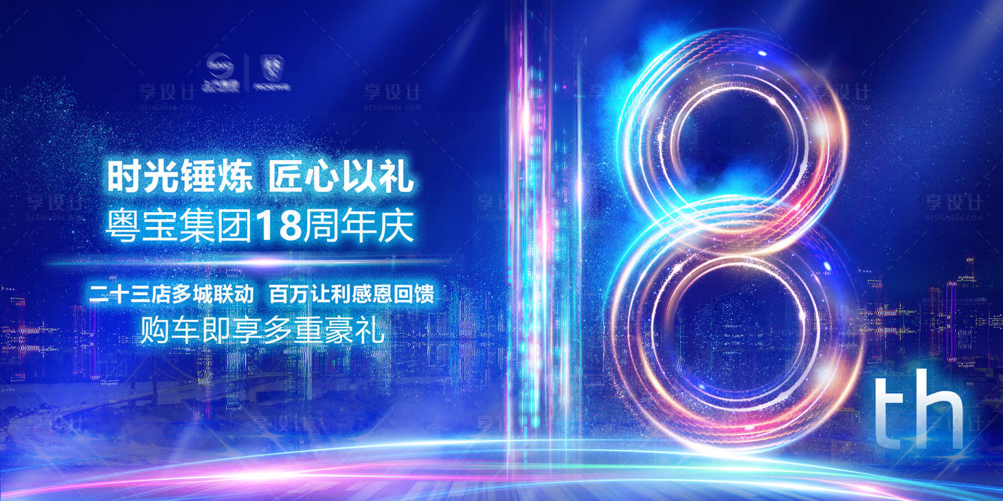 源文件下載【享設計】搜索編號：74350021848222124【汽車周年慶展板】