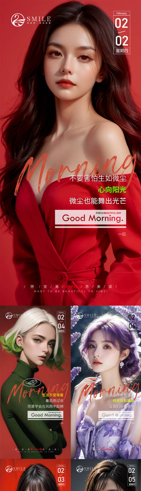源文件下载【早安海报】编号：94820021807906700