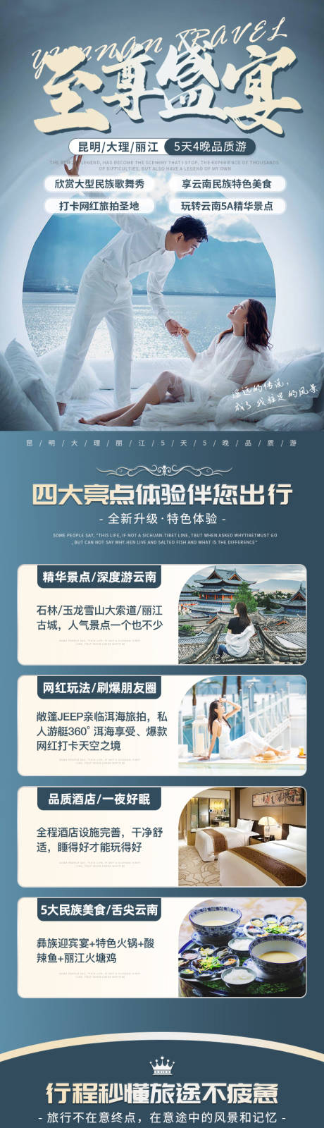 源文件下载【云南旅游5天4晚电商详情页】编号：54390022152329964