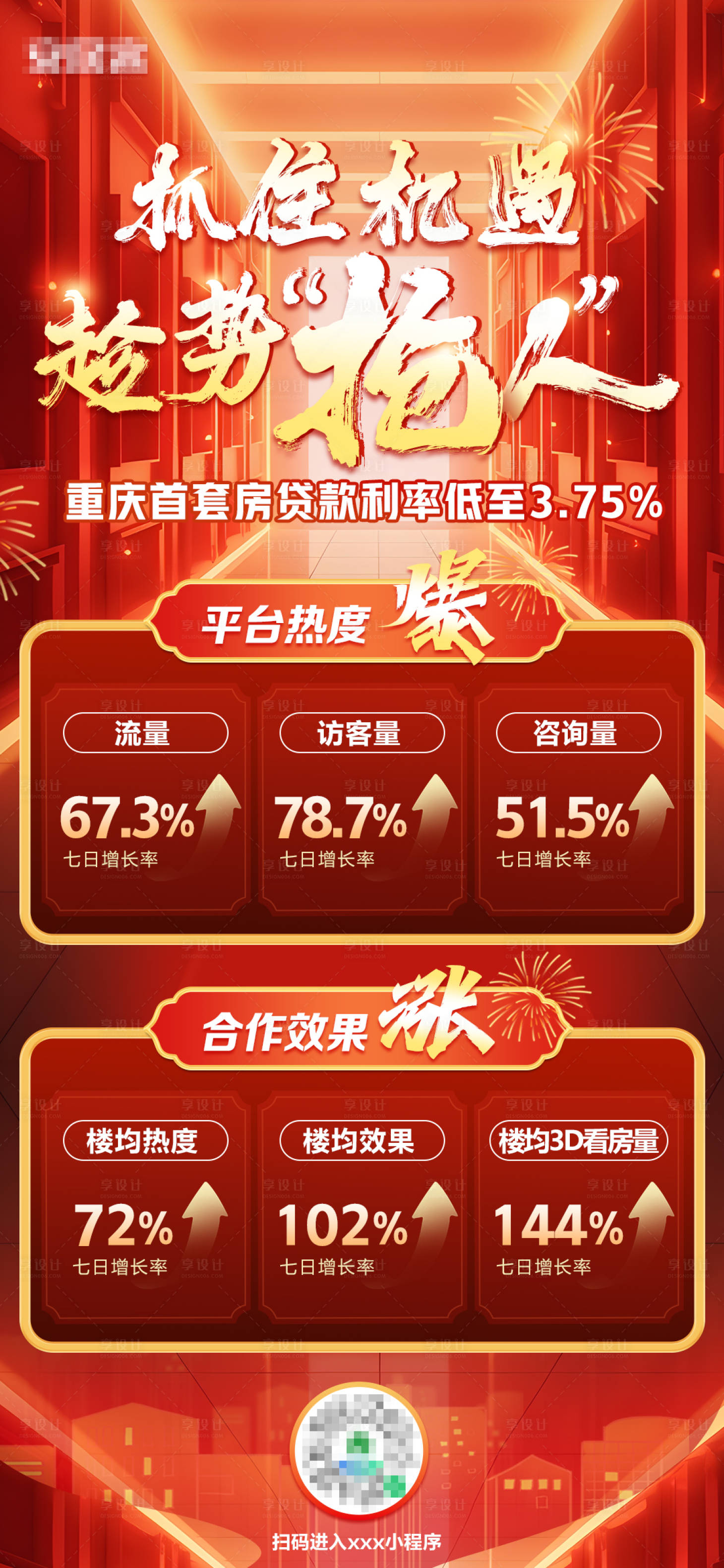 源文件下载【享设计】搜索编号：46030022053466460【流量暴涨海报】