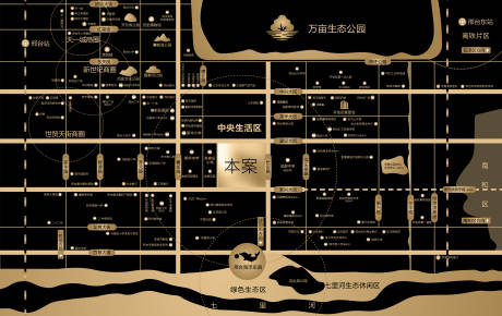 源文件下載【區位圖黑金設計】編號：52000022016853520