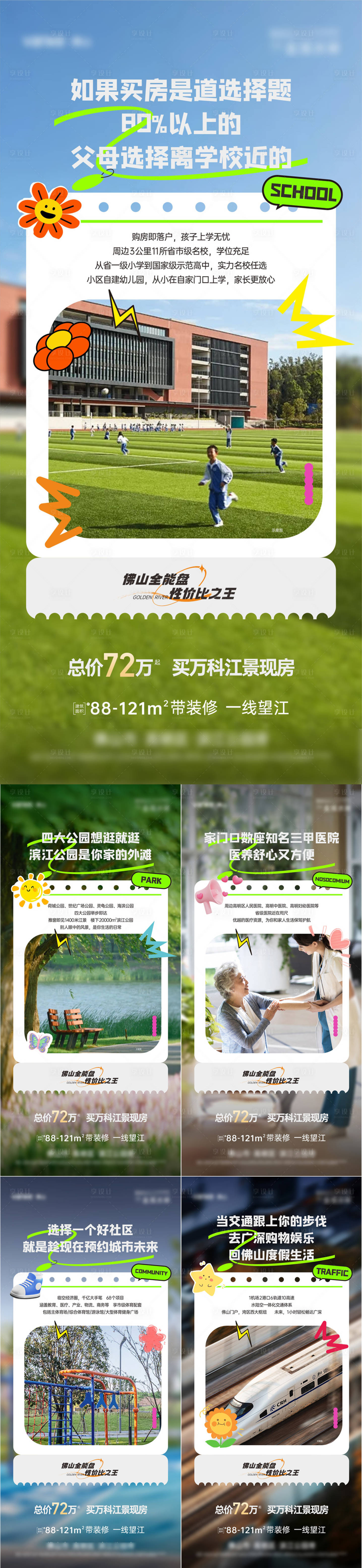 源文件下載【享設(shè)計(jì)】搜索編號(hào)：18620022002677389【洋房系列微信海報(bào)】