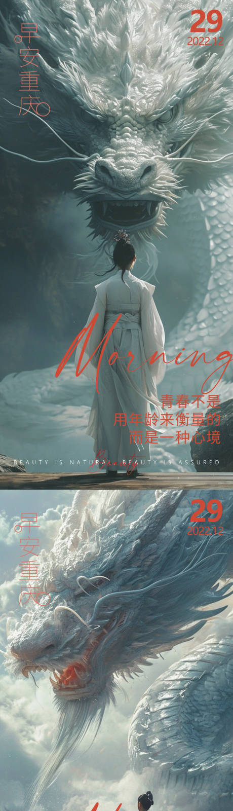 源文件下载【享设计】搜索编号：34630021876412679【龙年海报】