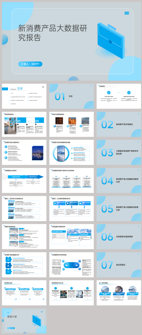 新消费产品大数据研究报告PPT
