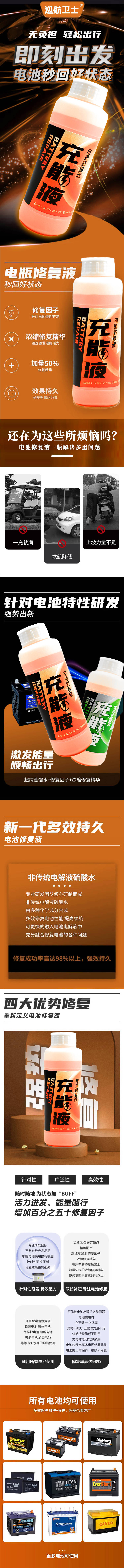源文件下载【享设计】搜索编号：32290022146876825【电池修复液详情页】
