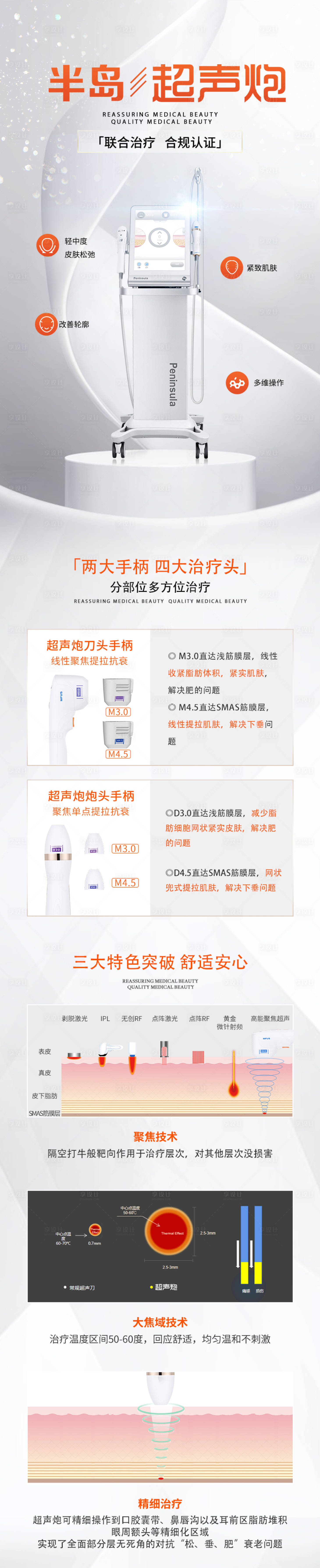 源文件下载【医美超声炮详情页落地页】编号：40110021889973198