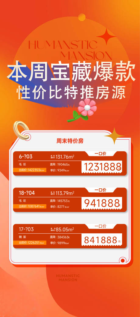 源文件下載【享設計】搜索編號：44320022125836647【地產一口價海報】