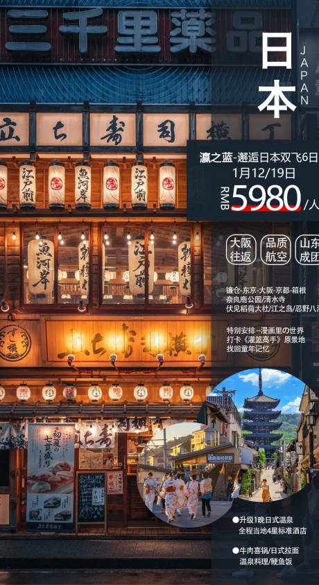 编号：94420021924685349【享设计】源文件下载-日本旅游海报