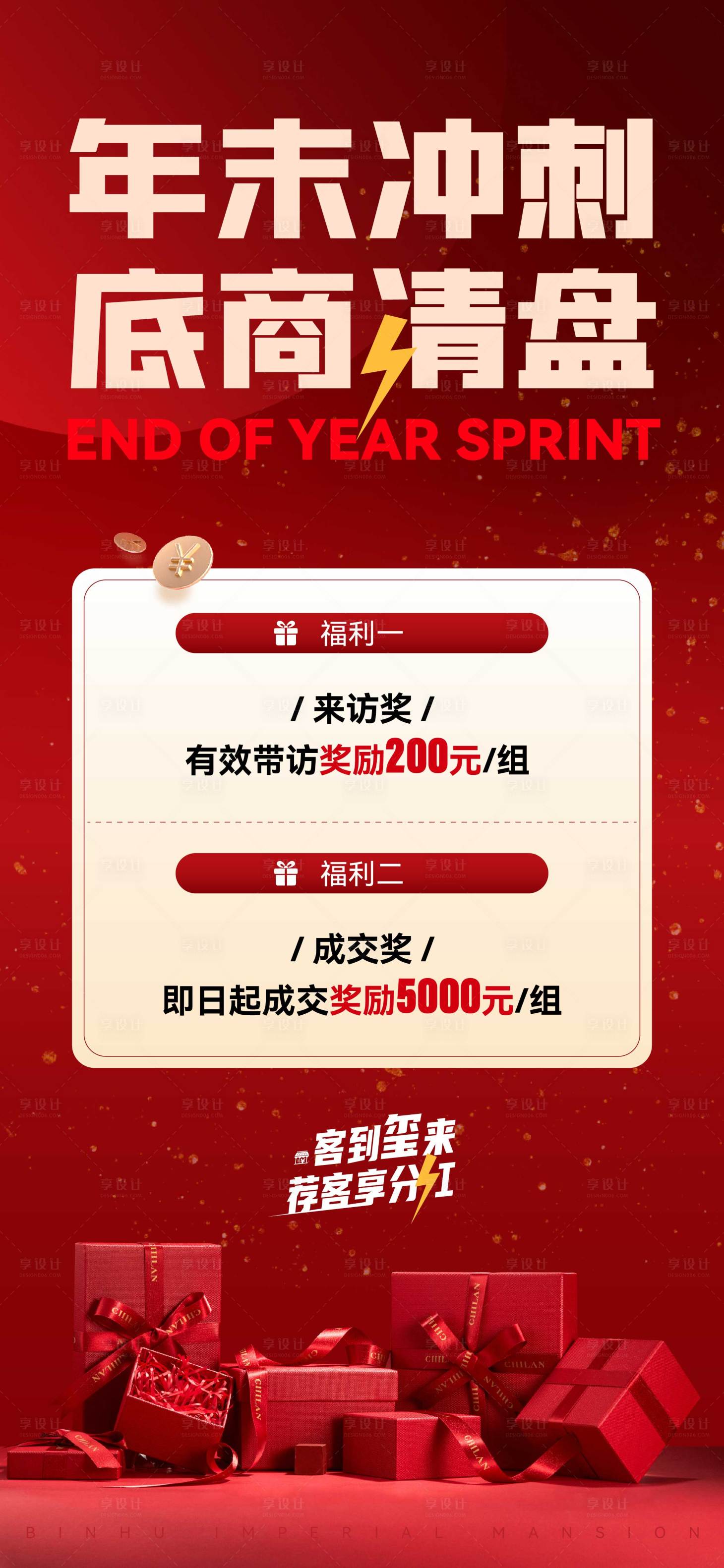源文件下載【享設(shè)計(jì)】搜索編號(hào)：79990022099681938【地產(chǎn)底商清盤海報(bào)】