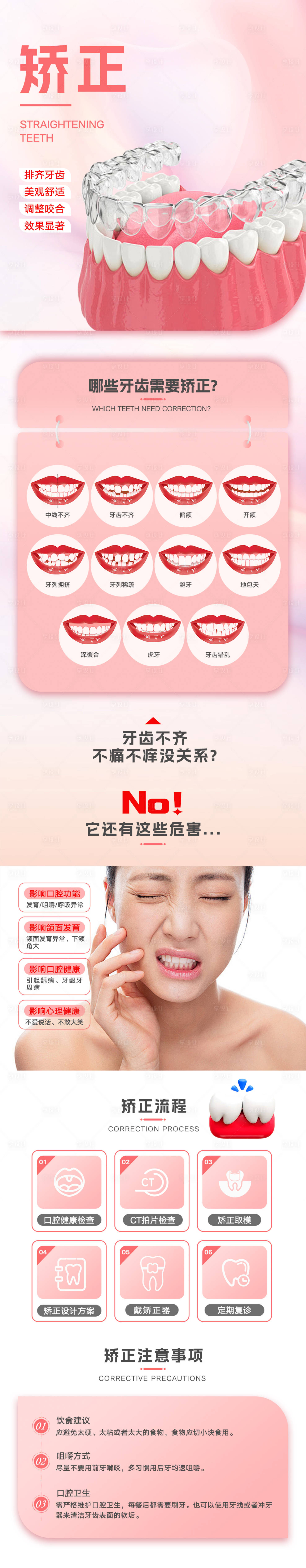 源文件下载【医疗电商口腔牙齿矫正详情页】编号：95150022108751176