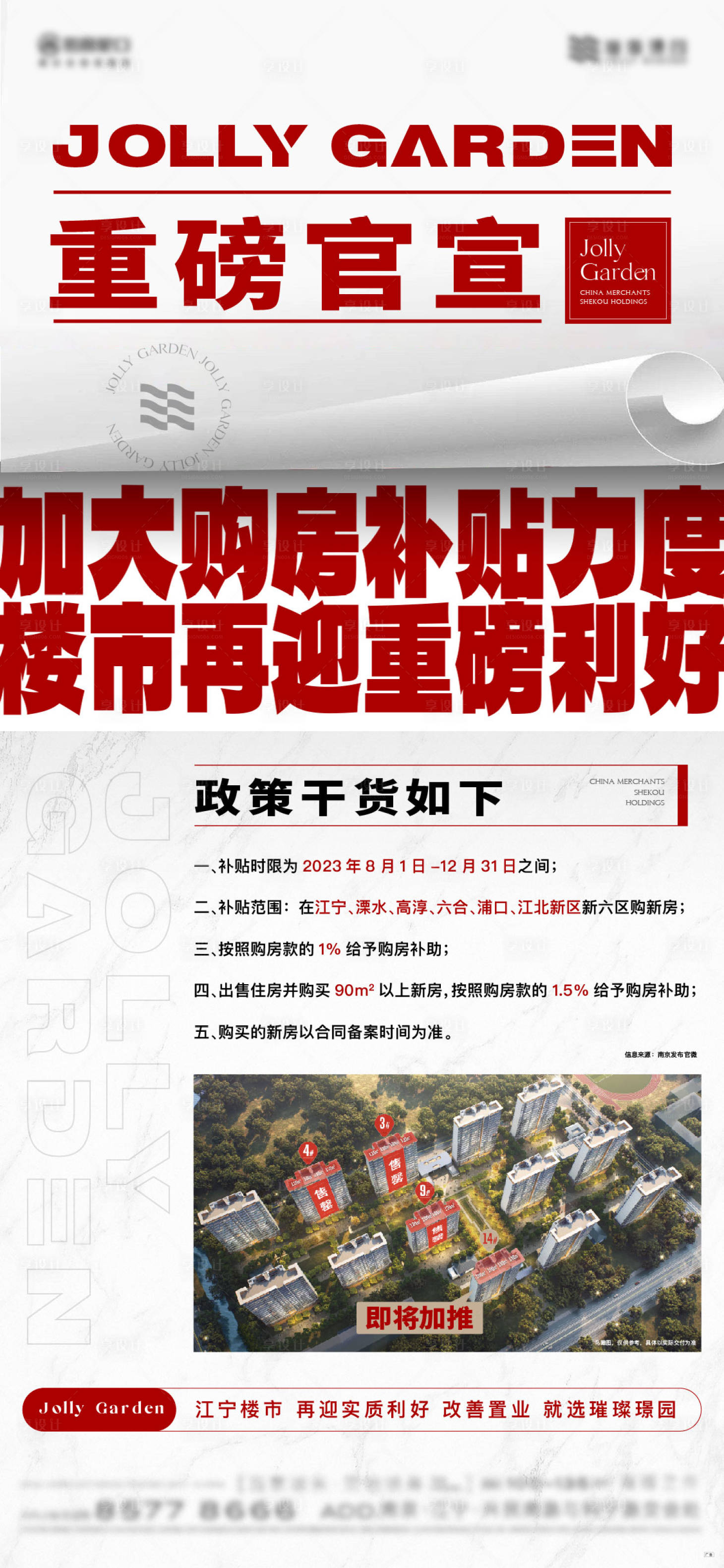 源文件下載【享設計】搜索編號：74180022196367051【政策利好海報】
