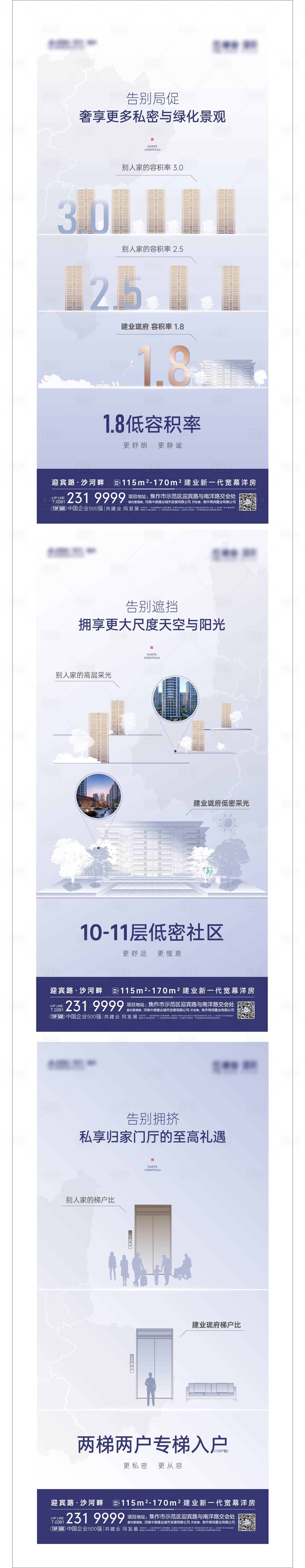 源文件下載【享設計】搜索編號：12200022065218292【容積率綠化率價值點海報】
