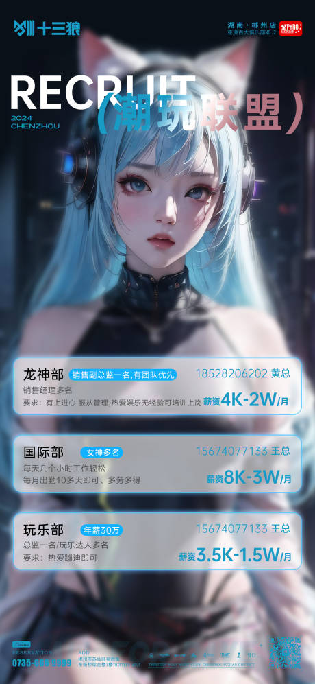 源文件下载【招聘海报】编号：37920022166497860