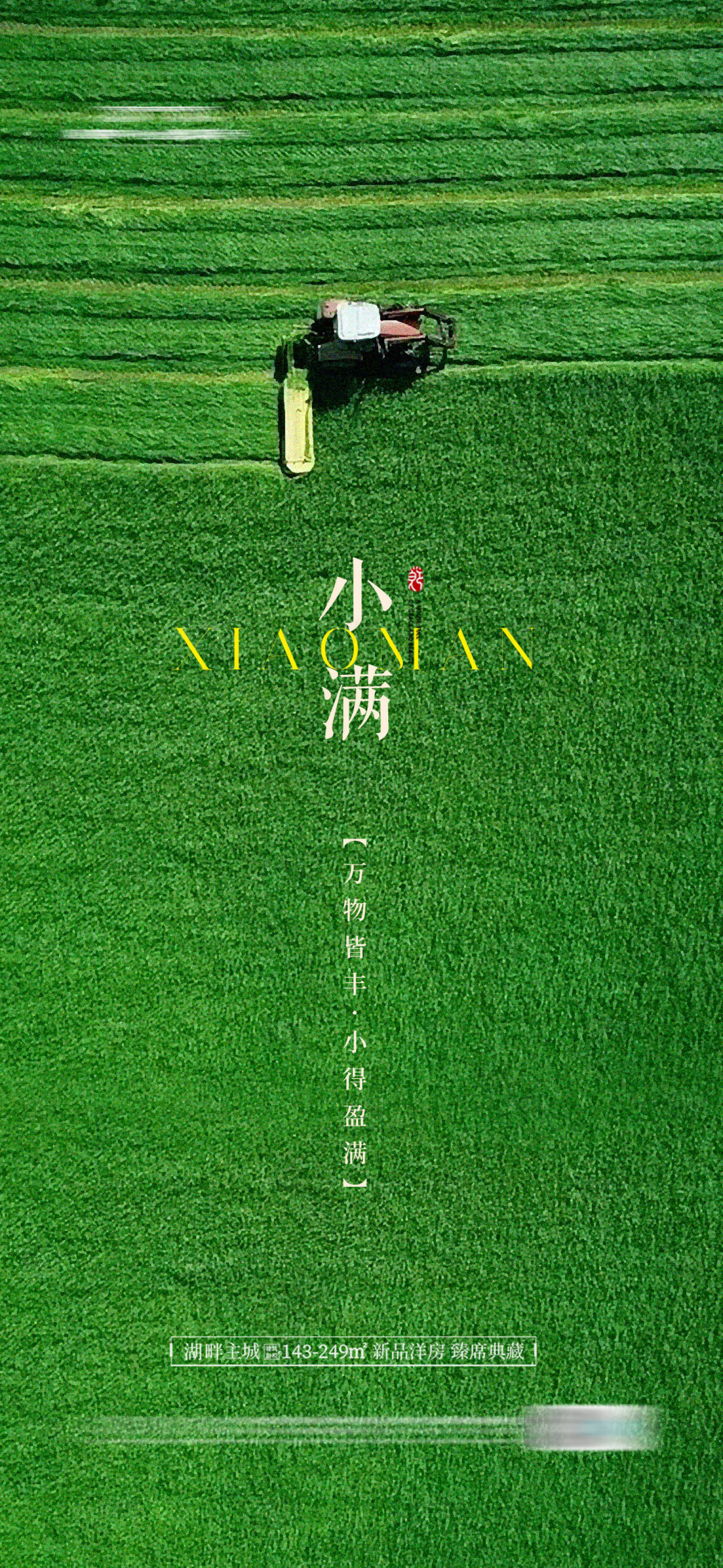 源文件下载【地产小满海报】编号：96460022049822495