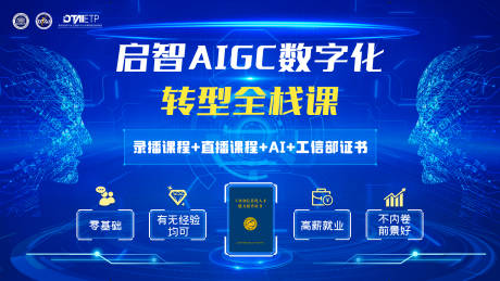 源文件下载【科技ai课程活动背景板】编号：87430022388083460