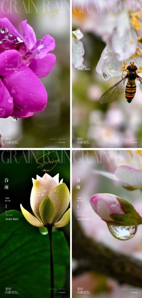 源文件下載【享設計】搜索編號：90840022819709678【谷雨海報】