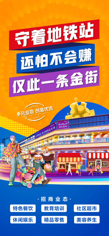 源文件下载【地产商业商铺海报】编号：44210022545941789