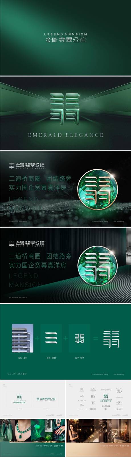 源文件下载【地产VI提报提案设计】编号：21470022447077485