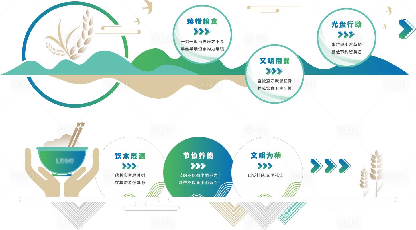 源文件下載【享設計】搜索編號：99130022365716403【餐廳文化墻設計】