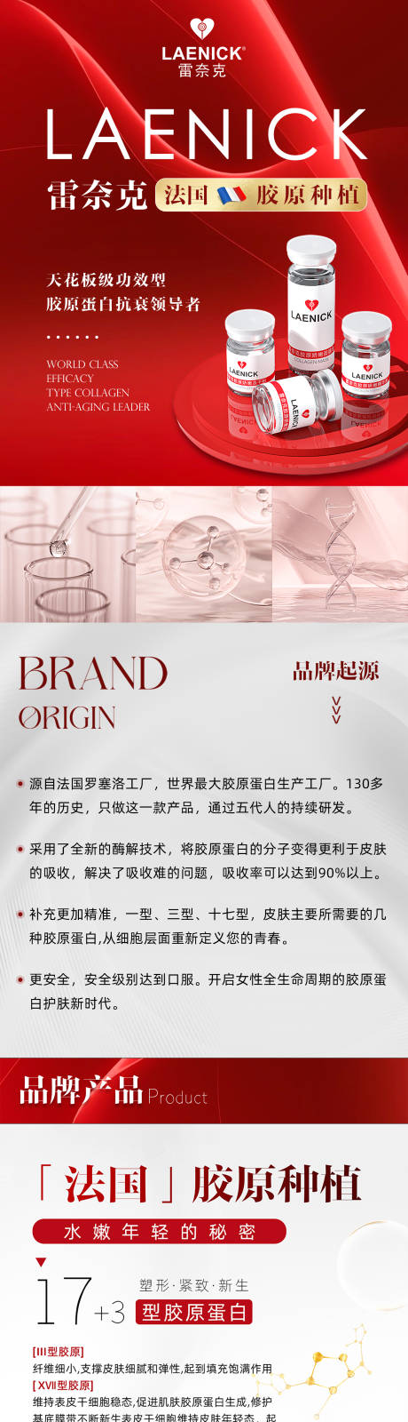 源文件下载【医美品牌介绍产品介绍长图】编号：91610022649437264