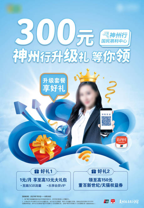 源文件下載【享設計】搜索編號：71620020303806617【通訊升檔海報】