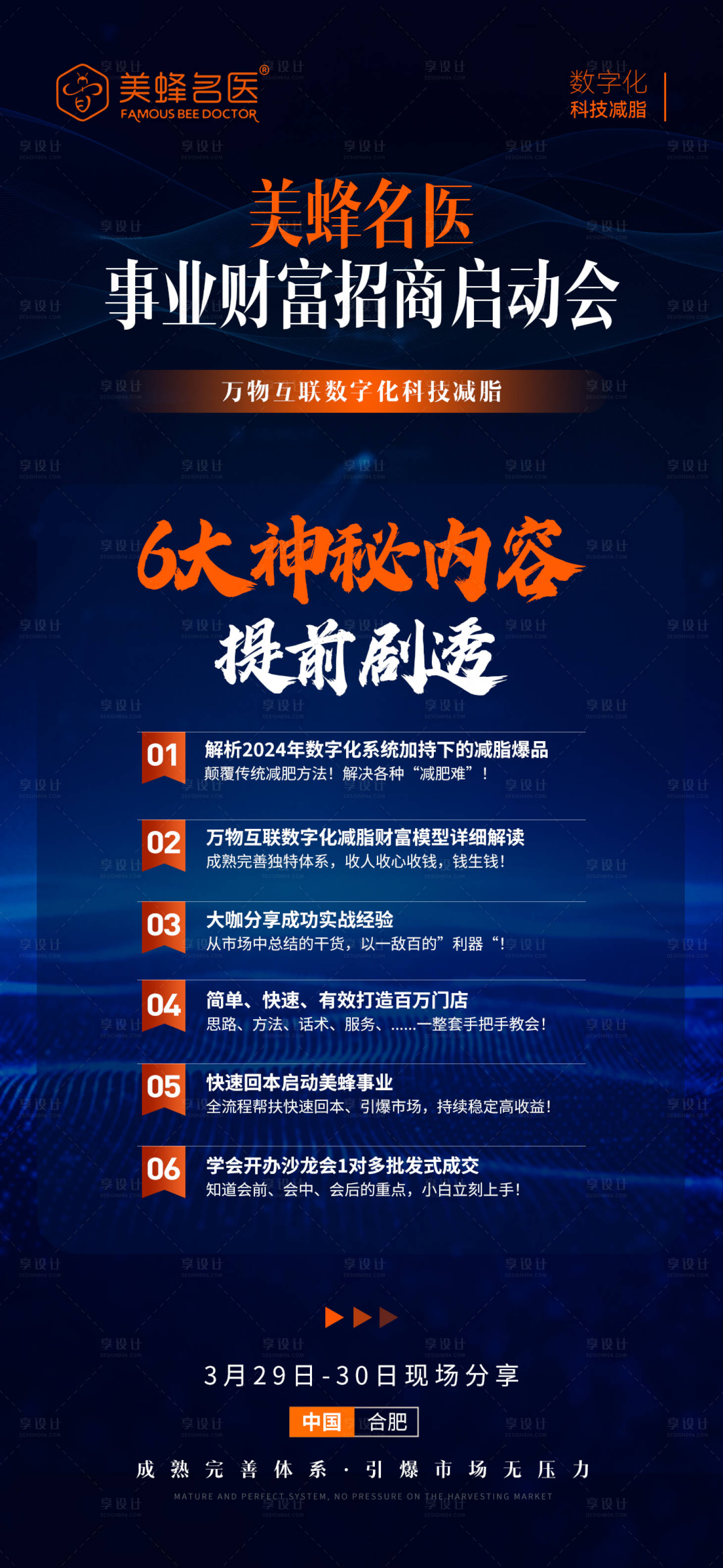 源文件下載【享設計】搜索編號：55850022864018440【醫美會議造勢預熱海報】