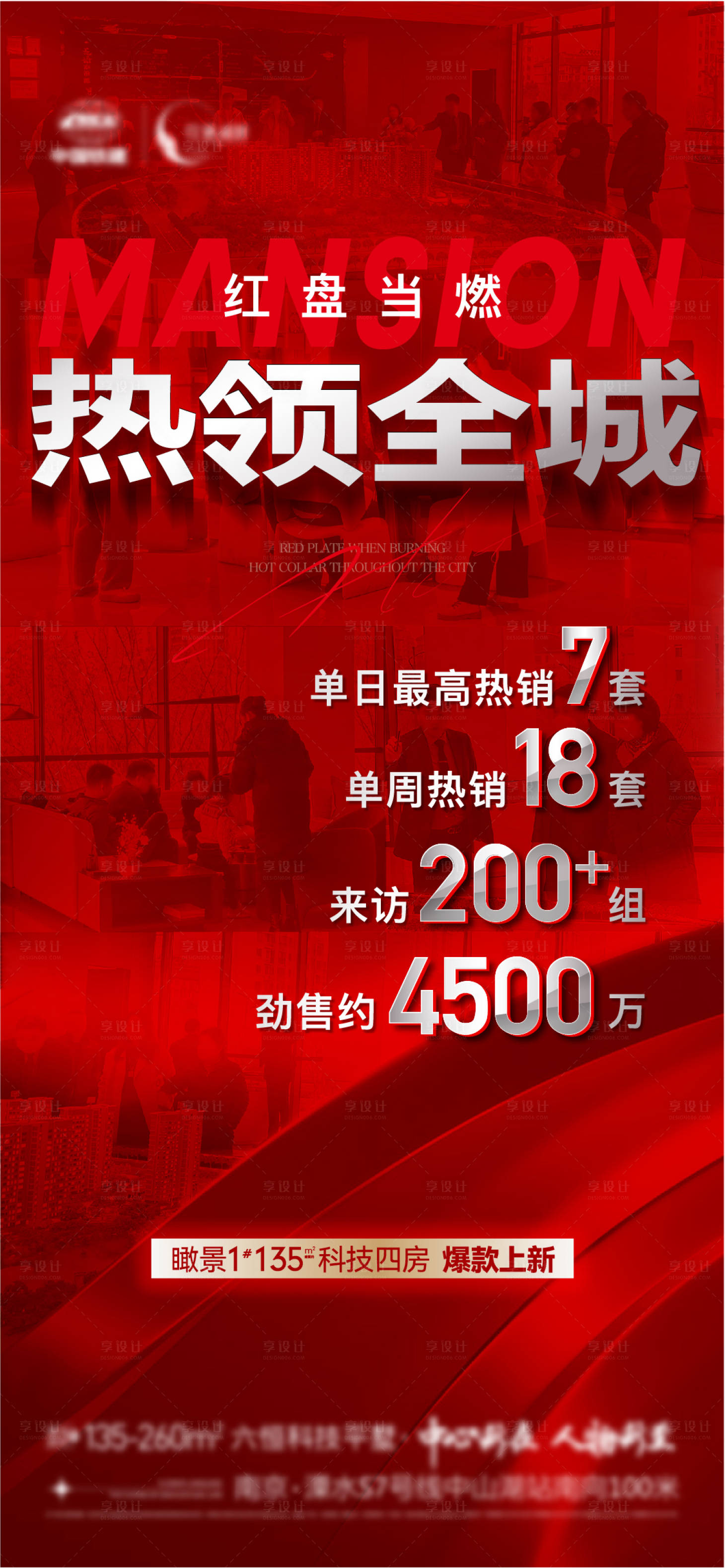 源文件下載【地產熱銷海報】編號：83120022869909133