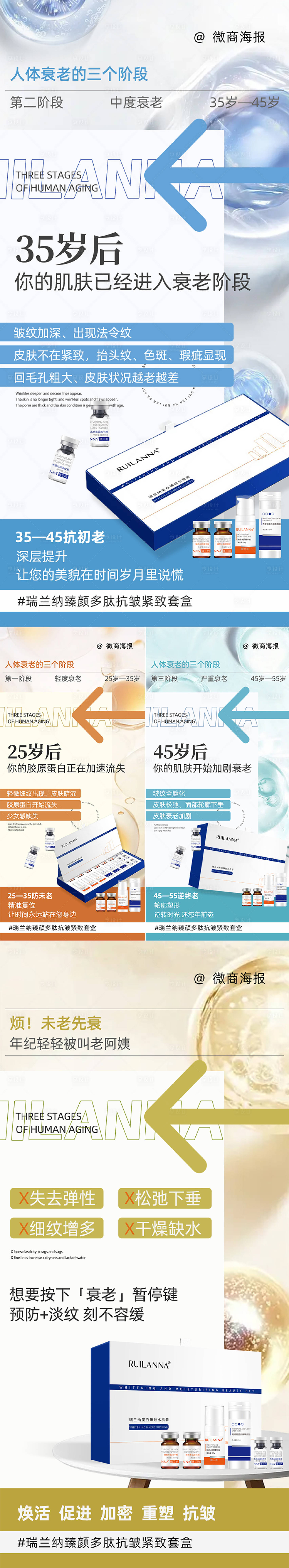 源文件下载【微商美妆抗衰产品海报】编号：67770022504132393