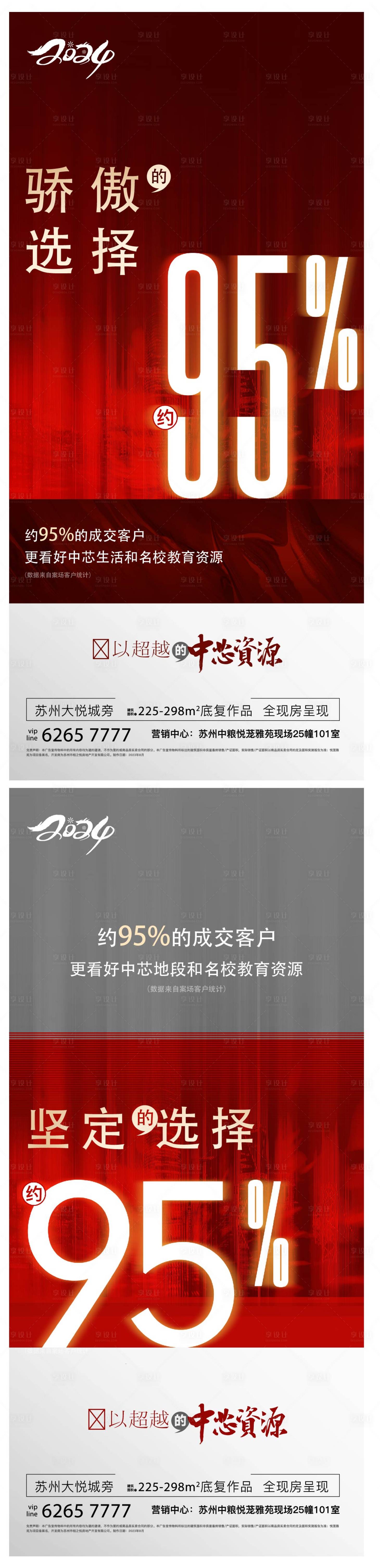 源文件下载【享设计】搜索编号：45710022898984580【地产热销数据红色资源】