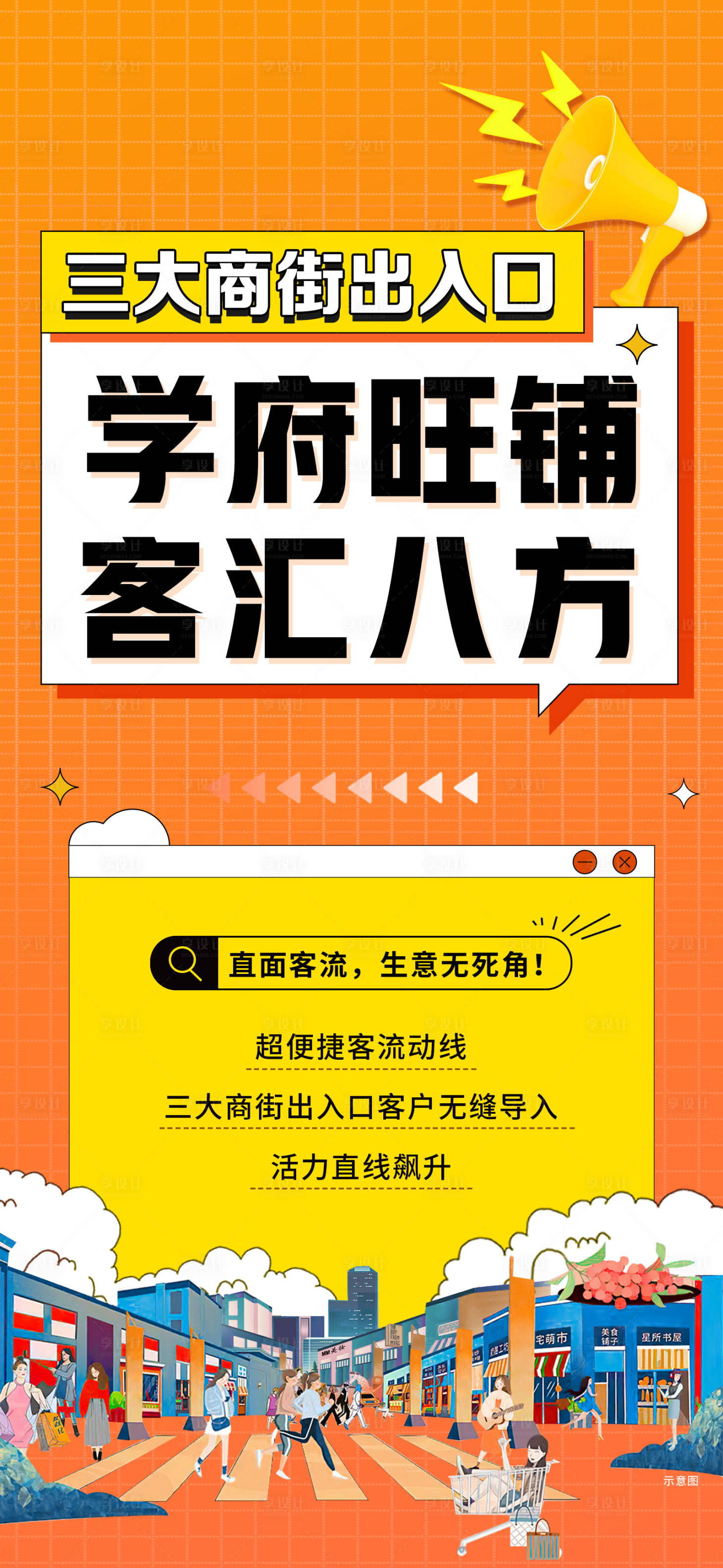 源文件下載【享設計】搜索編號：82960022547832422【地產商鋪海報】