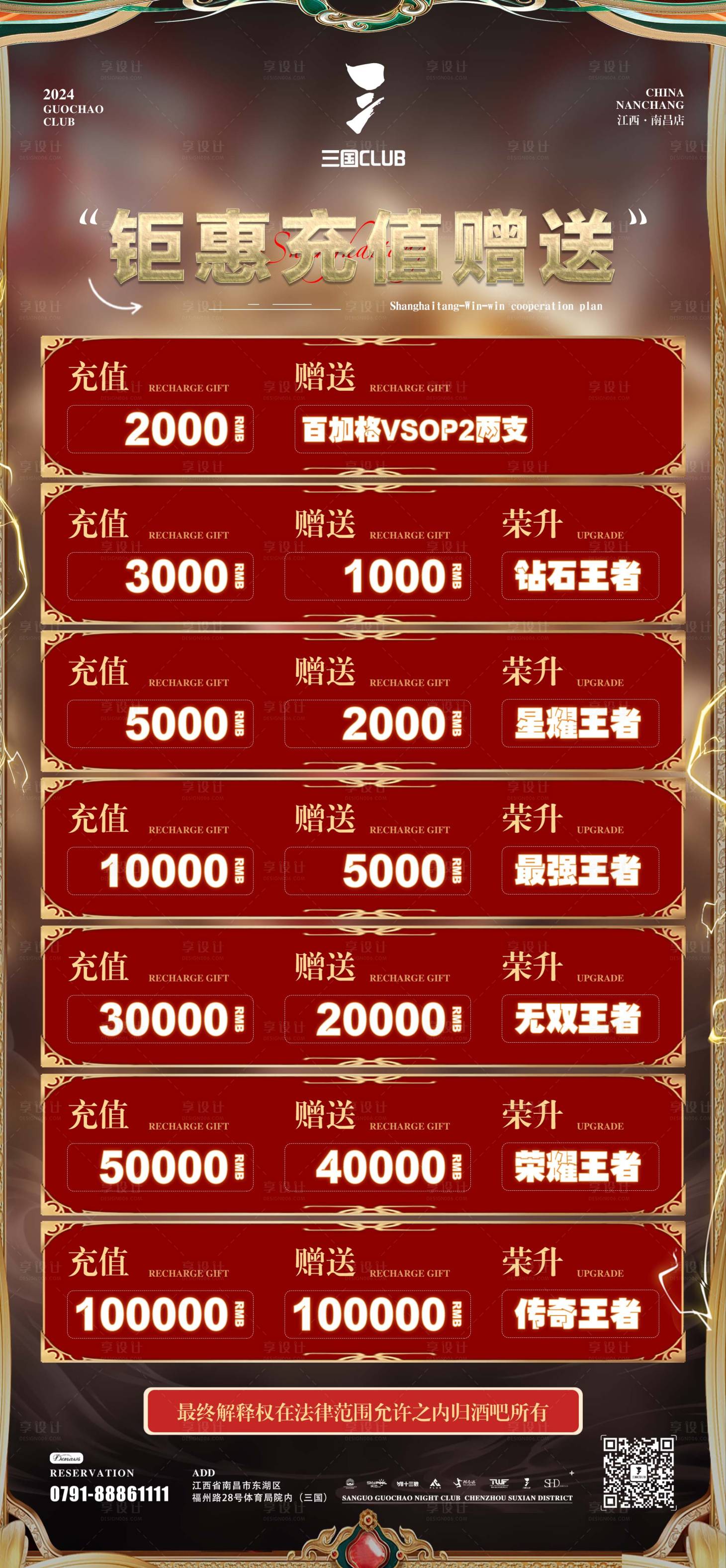 源文件下载【享设计】搜索编号：82250022515689022【国潮充值套餐海报】