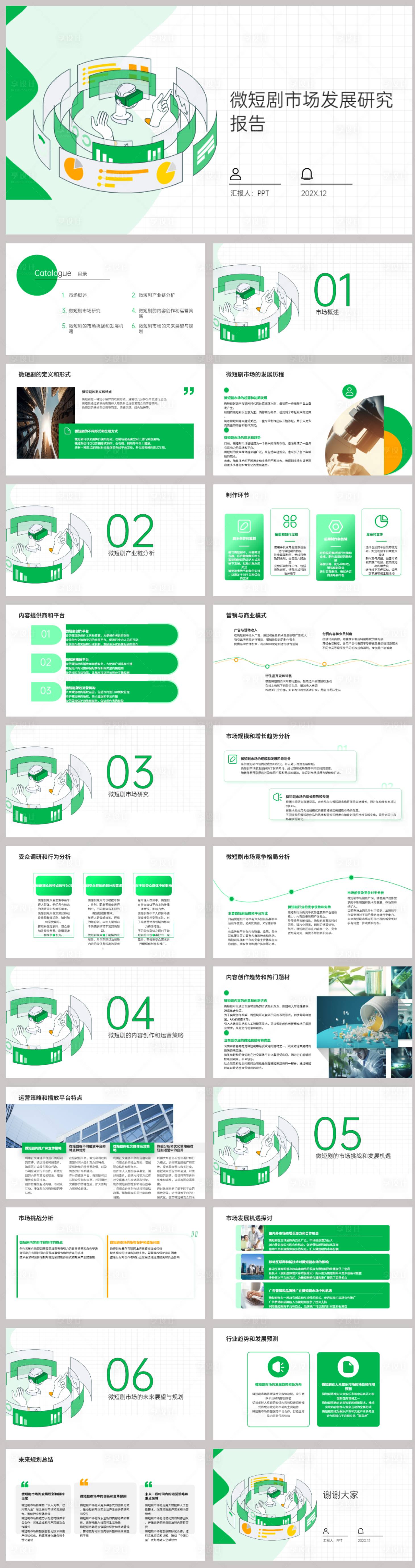 源文件下載【享設(shè)計】搜索編號：62210022487751121【微短劇市場發(fā)展研究報告】