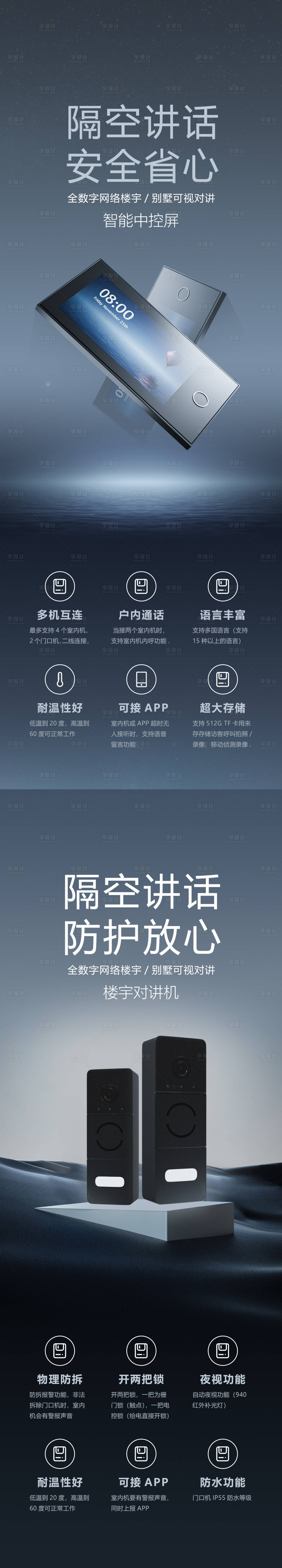 源文件下载【享设计】搜索编号：17490022287526589【智能家居宣传海报】